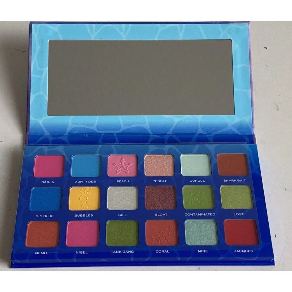 Revolution Disney Pixar FINDING NEMO 18 Color Eyeshadow‎ Palette New In Box